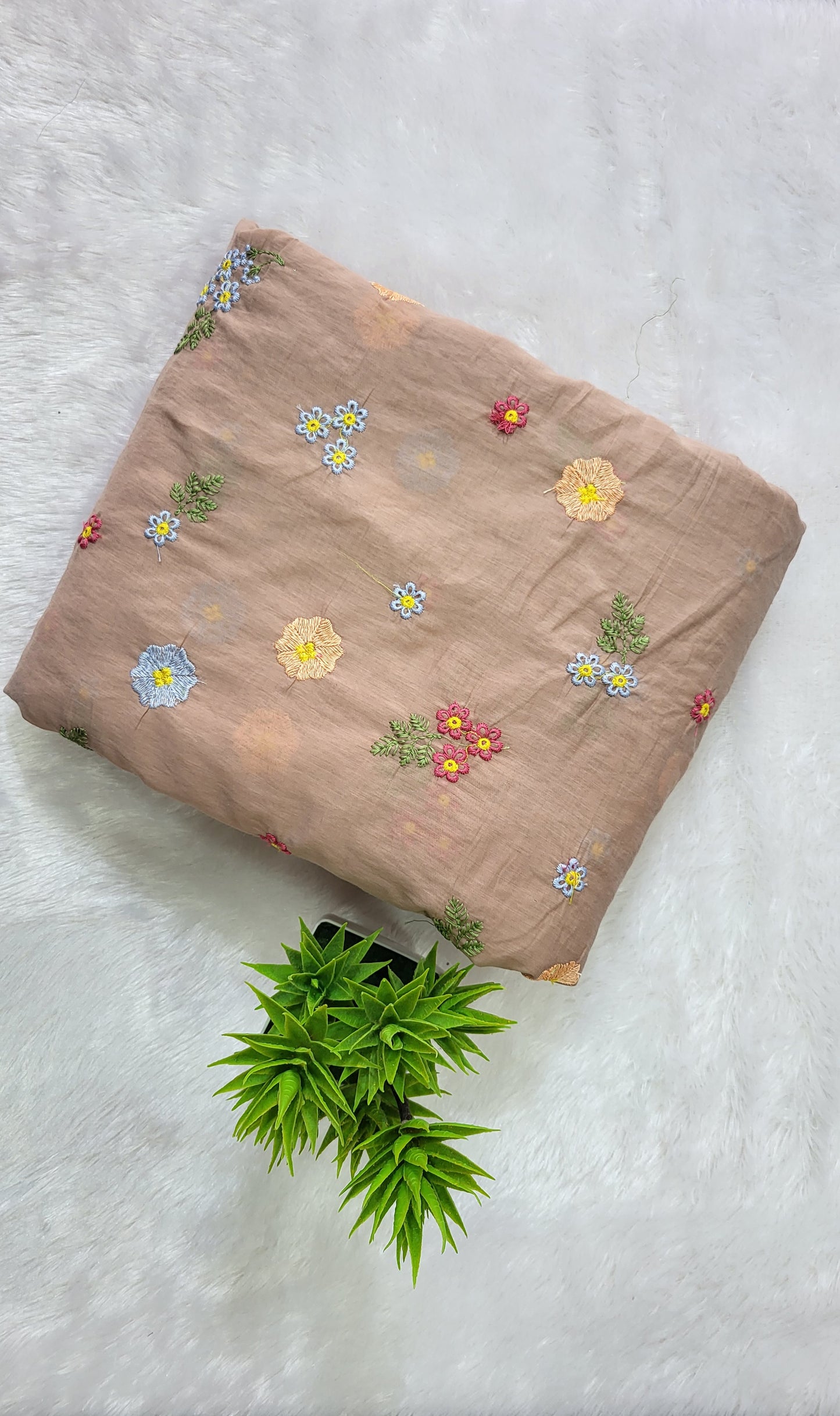 mul chanderi fabric