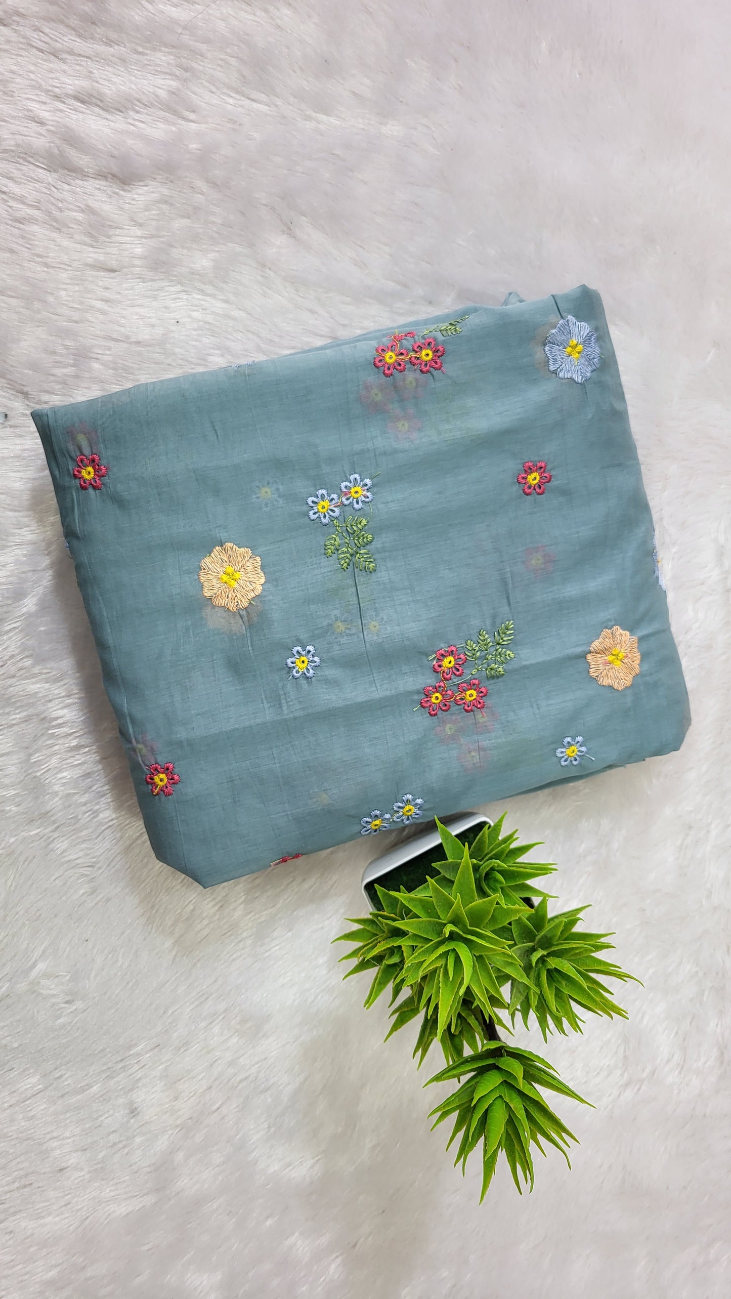 mul chanderi fabric