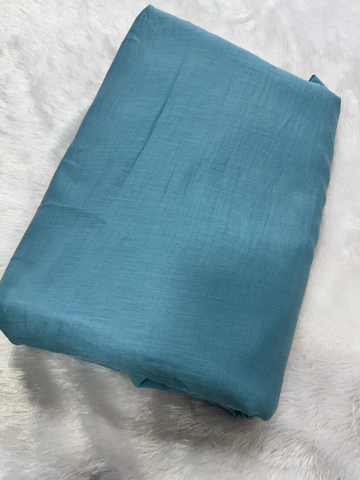 PURE MUL CHANDERI FABRIC (PLAIN)