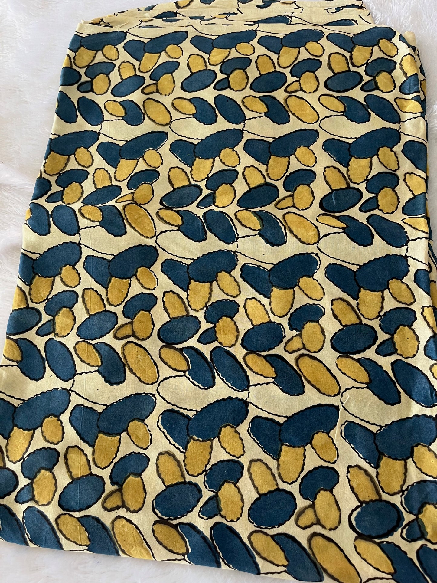 HAND BLOCK MODAL SILK
