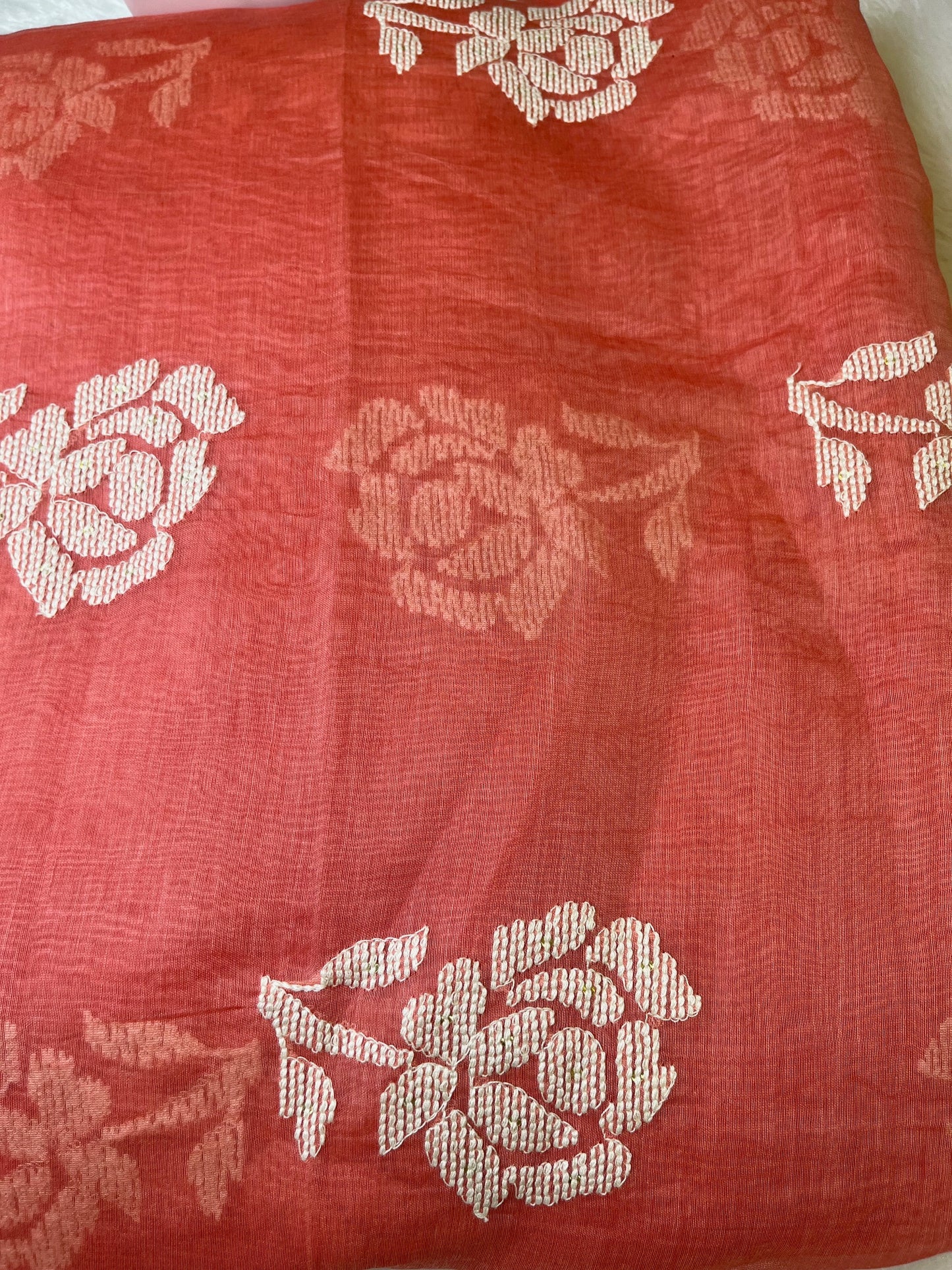 PURE MULCHANDERI FABRIC