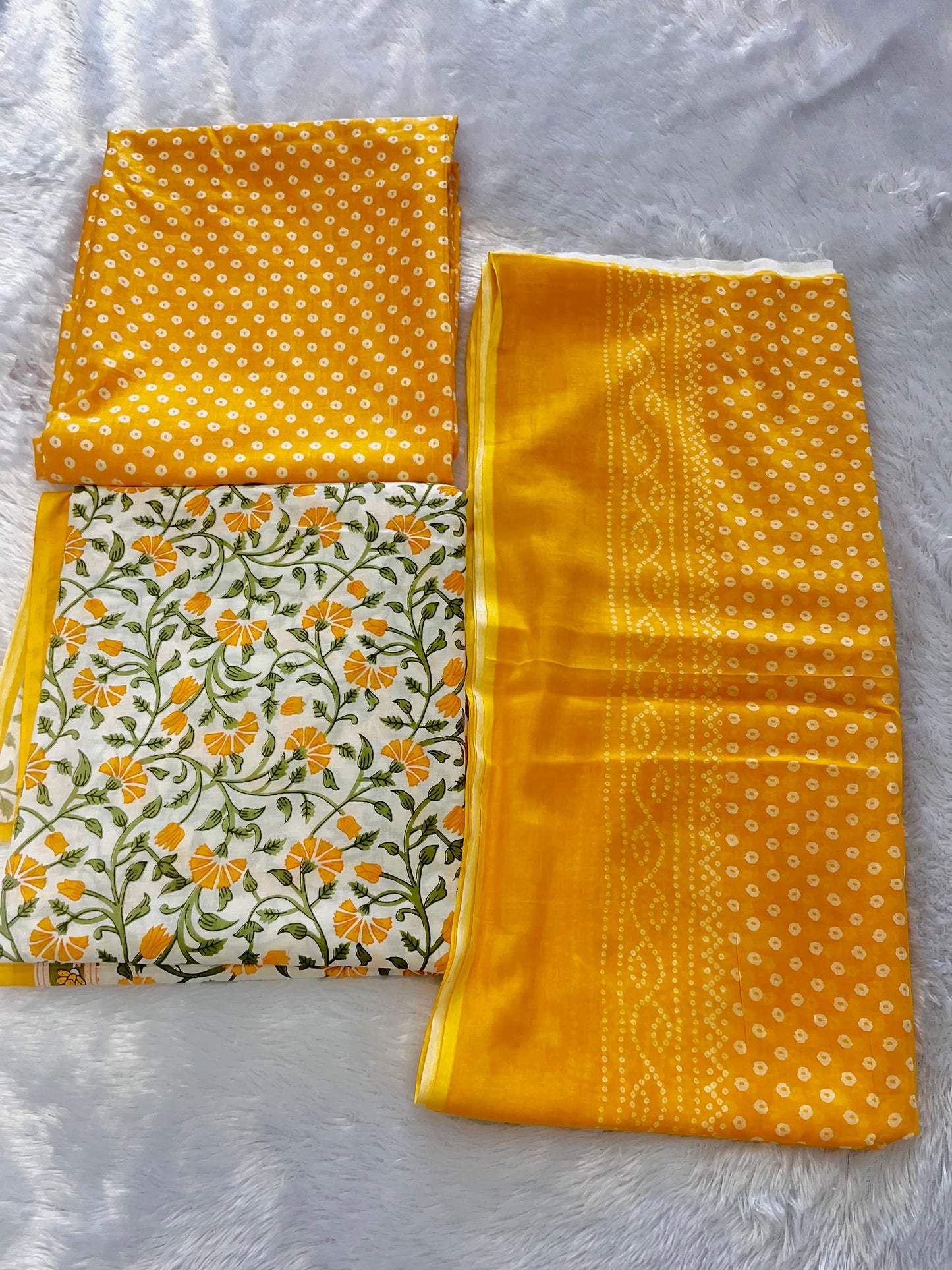 COTTON 3 PIECE SET