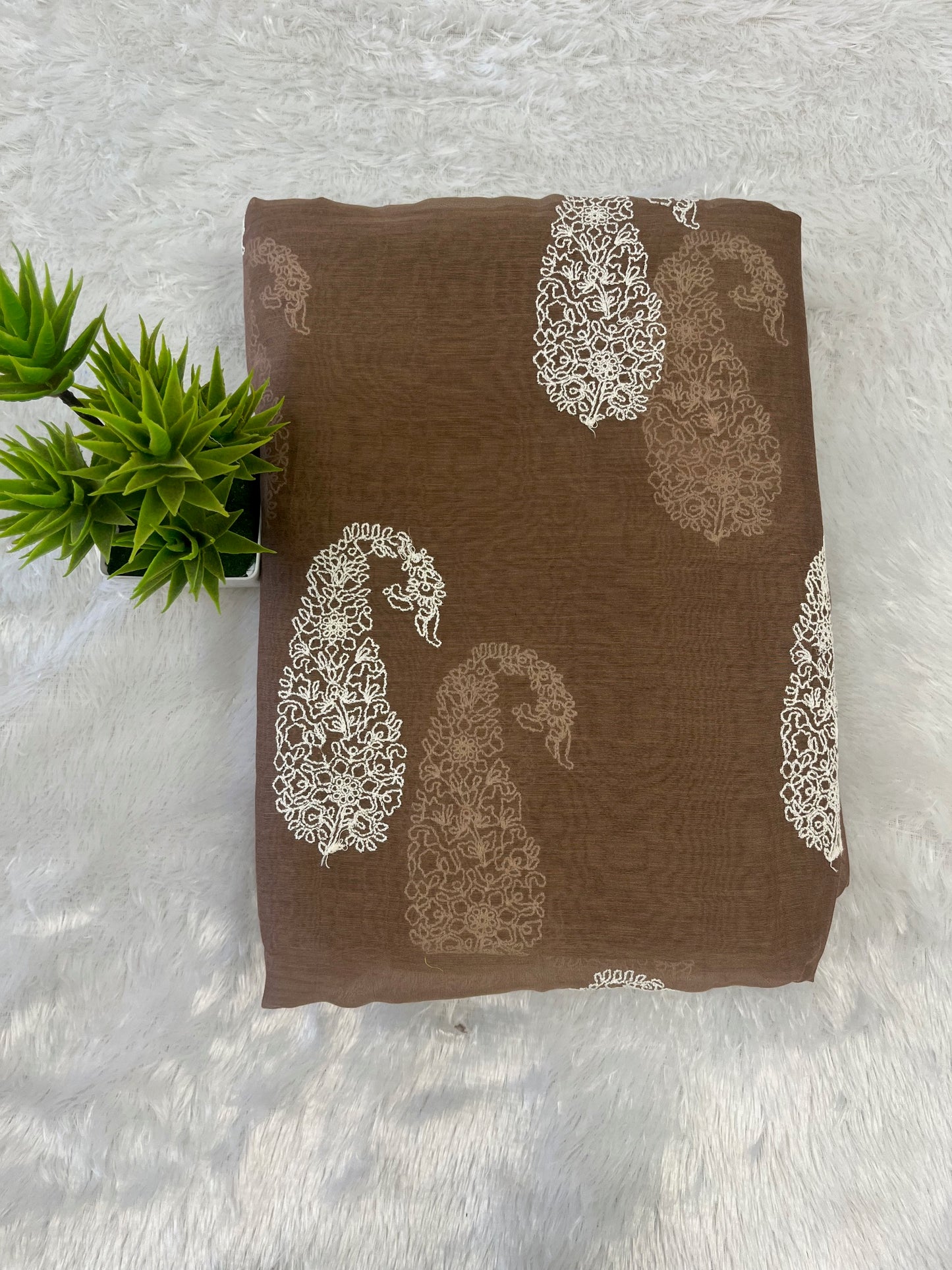 PURE MULCHANDERI FABRIC