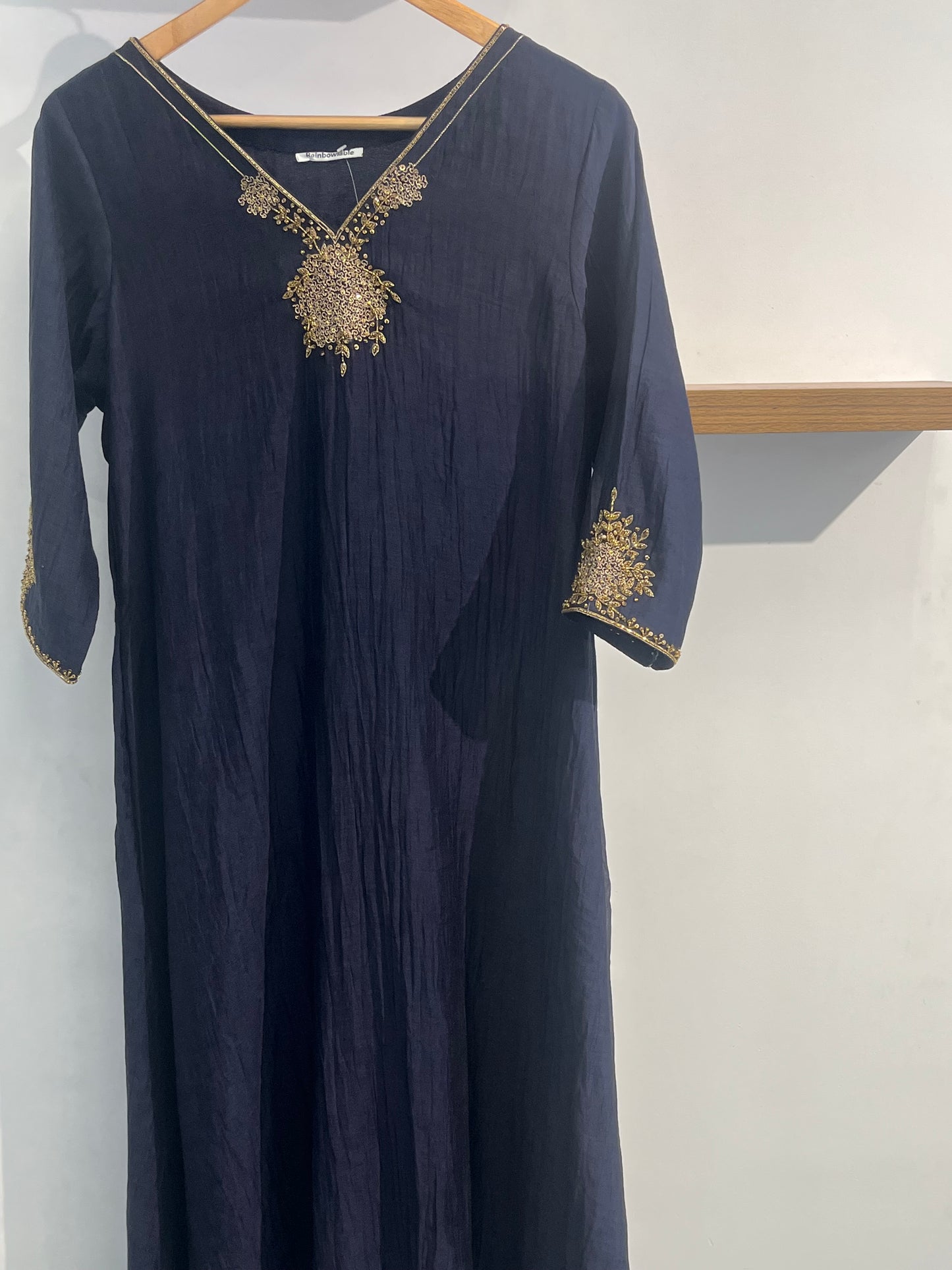 PURE MUL CHANDERI FROCK
