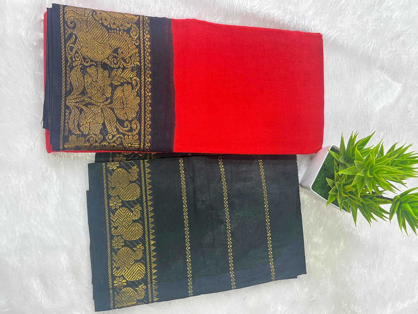 Madurai cotton sungudi sarees