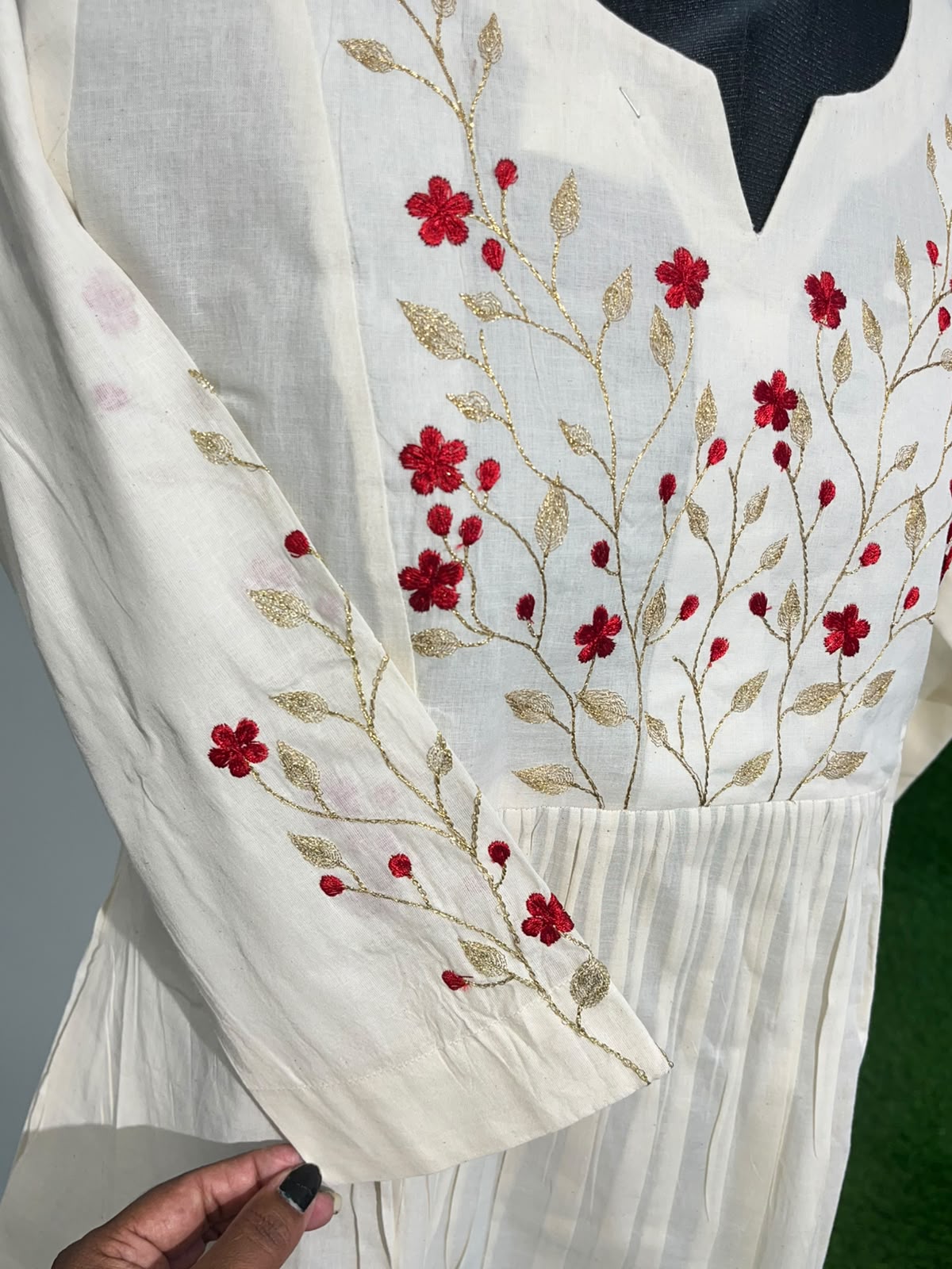 ONAM COLLECTIONS - A LINE FROCK