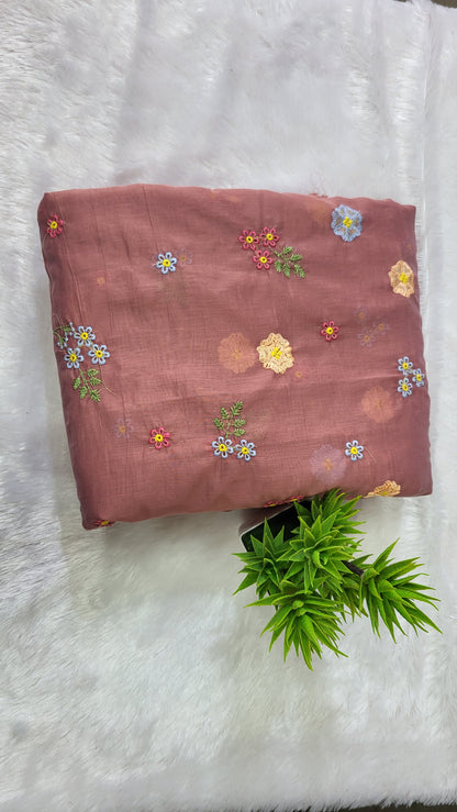 mul chanderi fabric