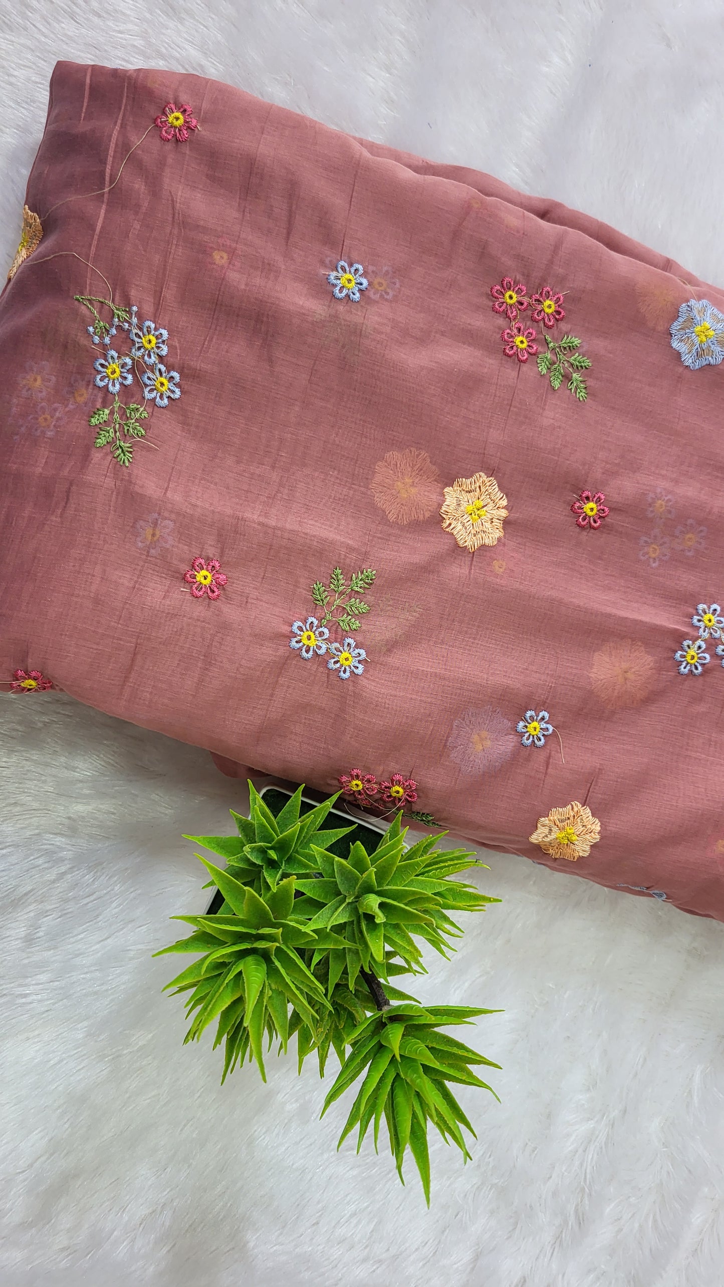 mul chanderi fabric