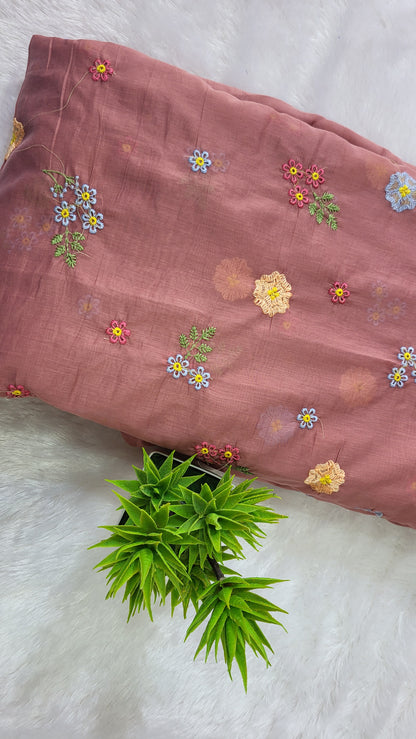 mul chanderi fabric