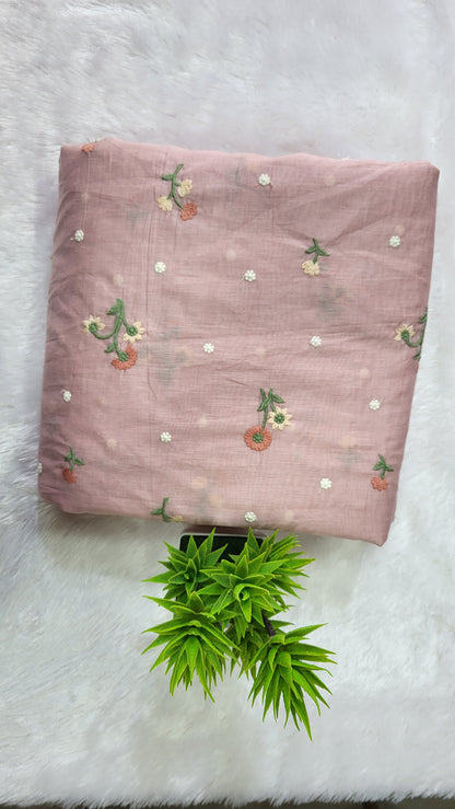 mul chanderi fabric