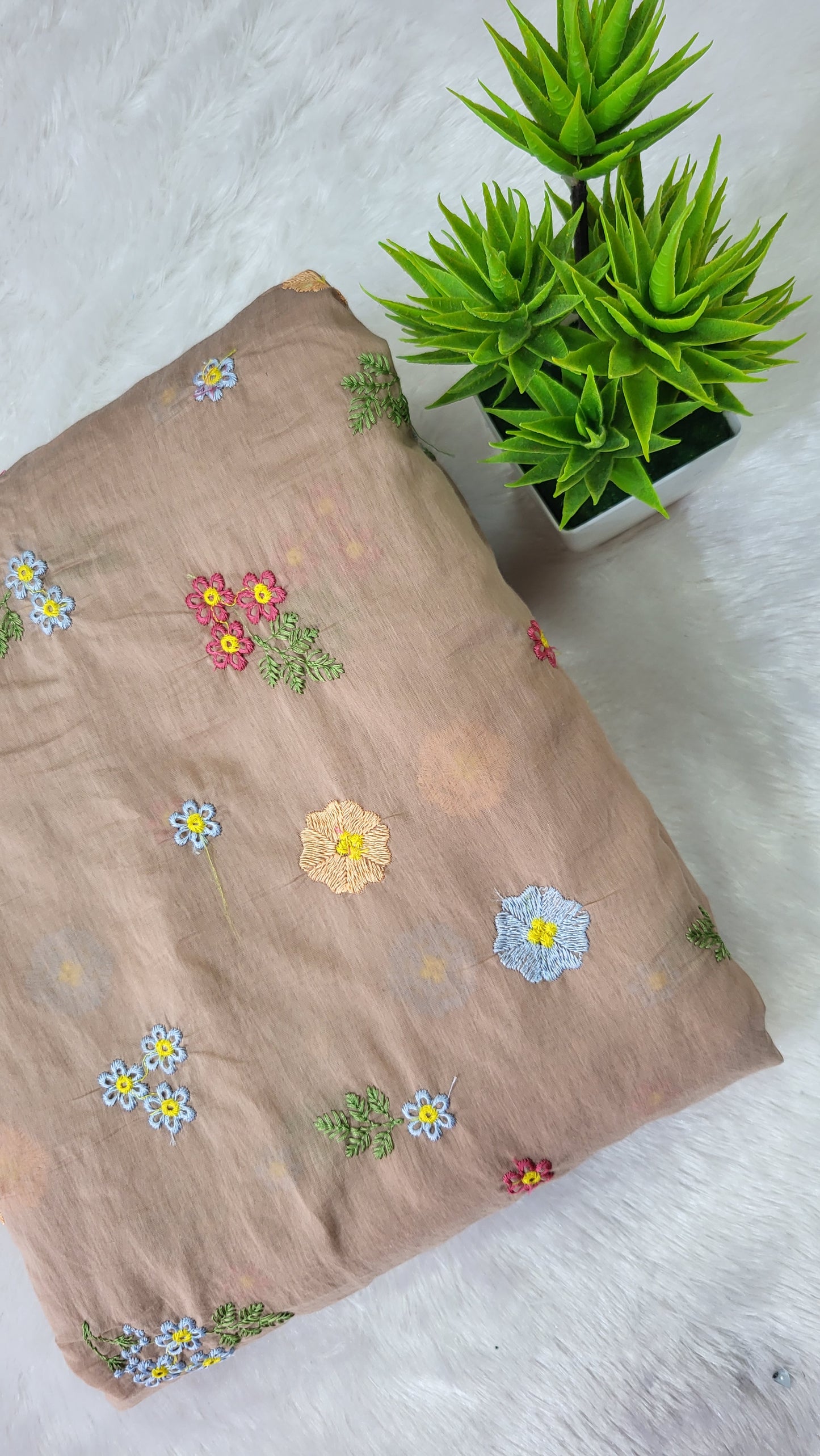 mul chanderi fabric