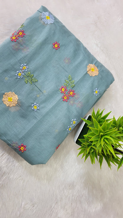 mul chanderi fabric