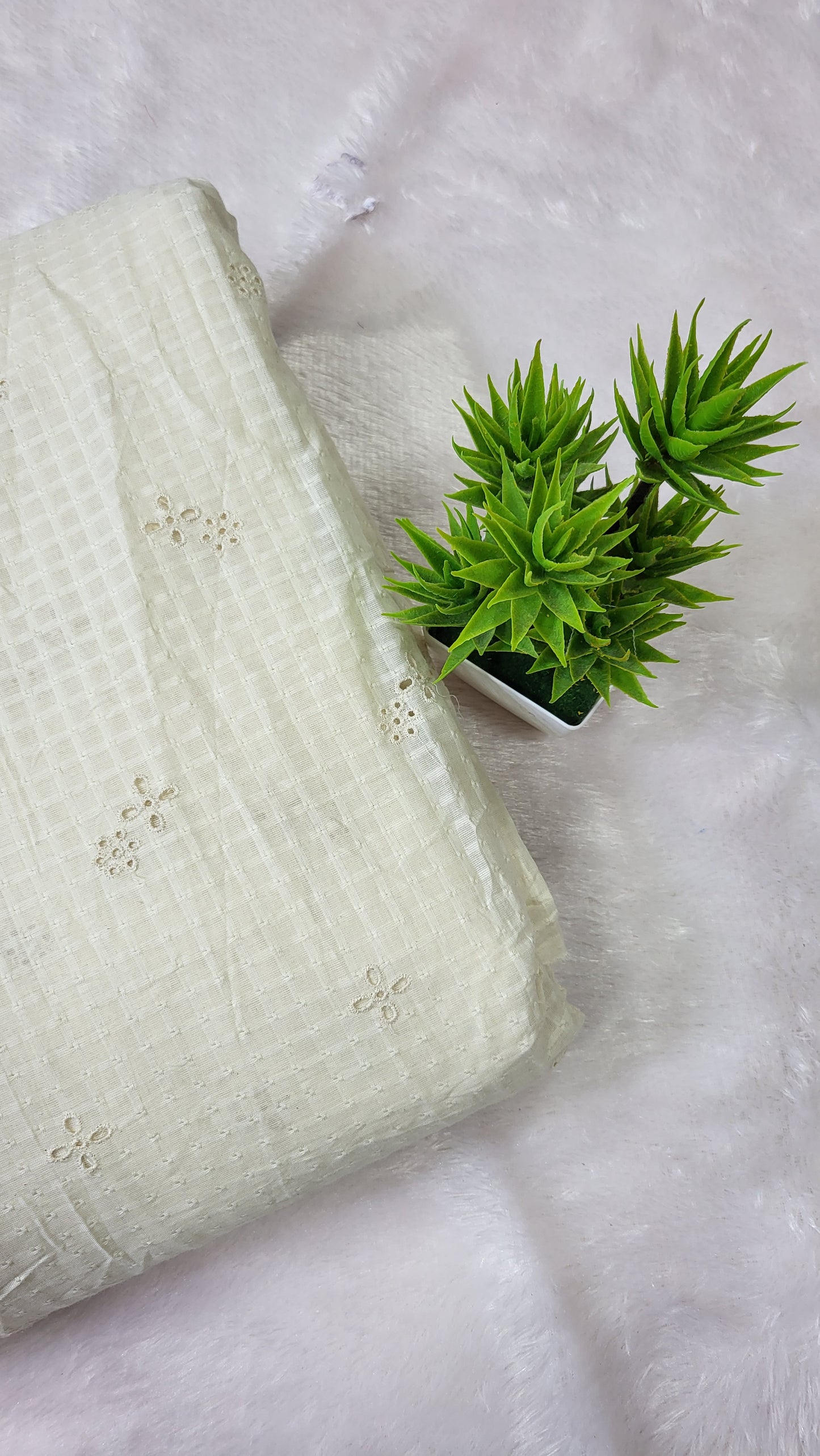 Cream Hakoba fabric