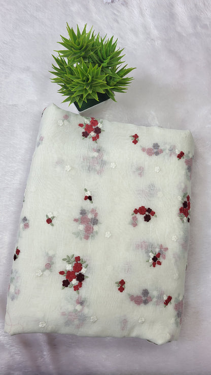 PURE MUL CHANDERI FABRIC