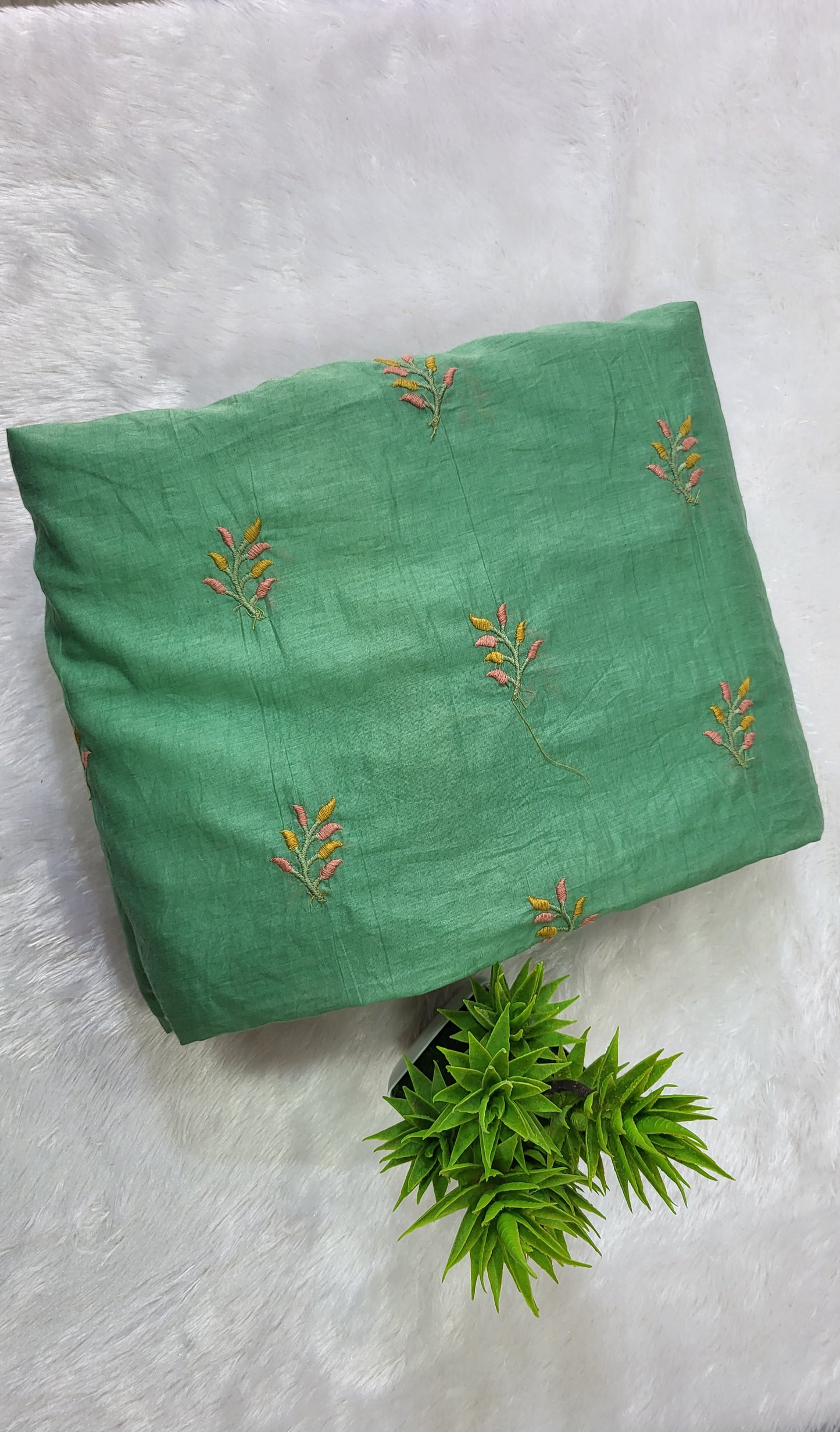 mul chanderi fabric