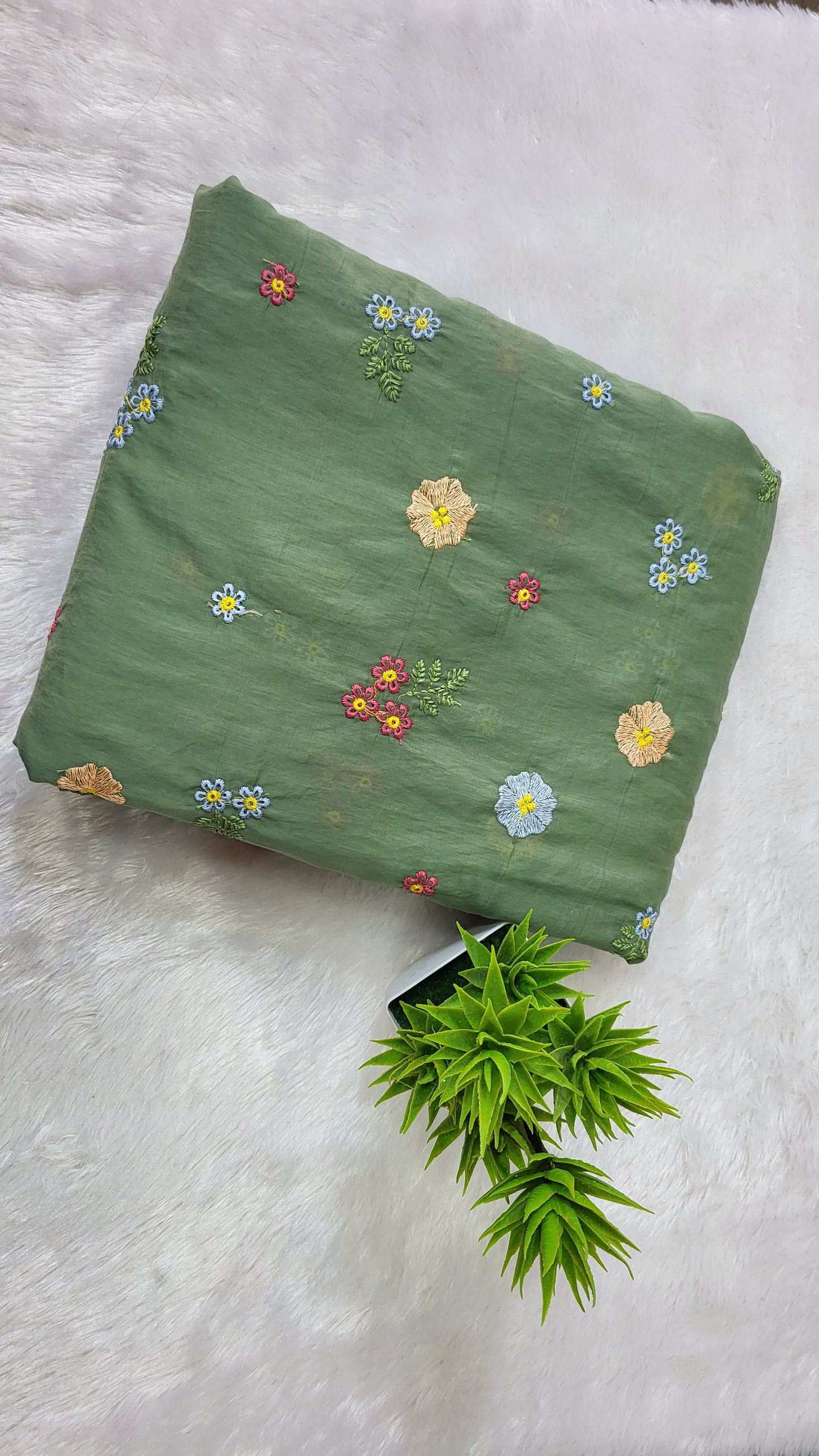 mul chanderi fabric