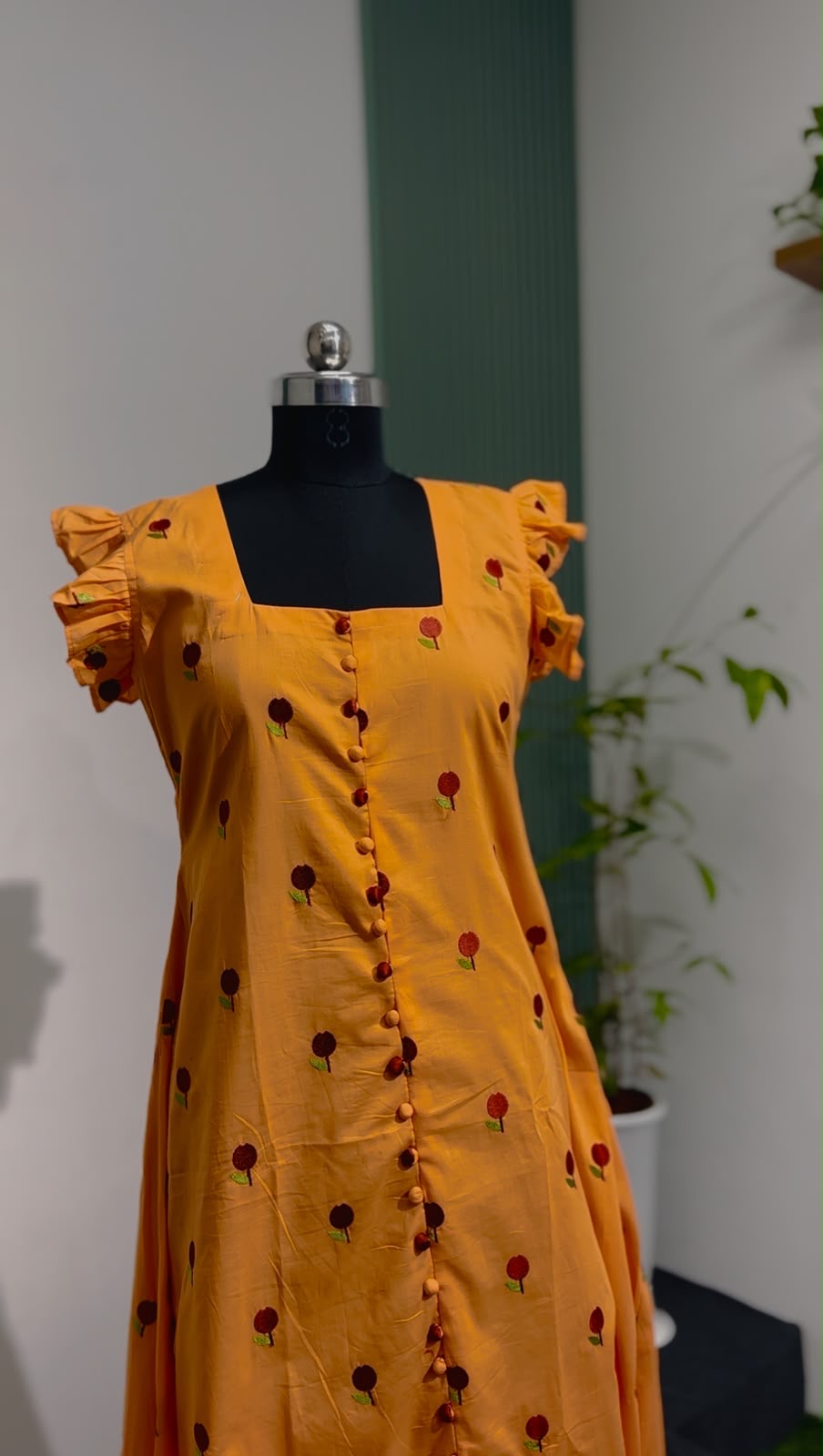 COTTON POPLIN FROCK