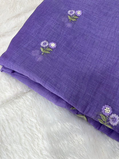 PURE MUL CHANDERI FABRIC