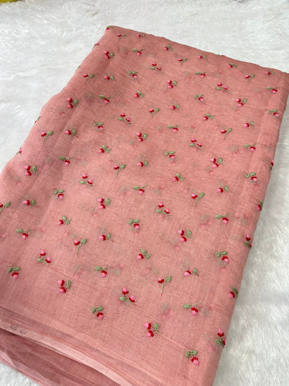 PURE MUL CHANDERI FABRIC