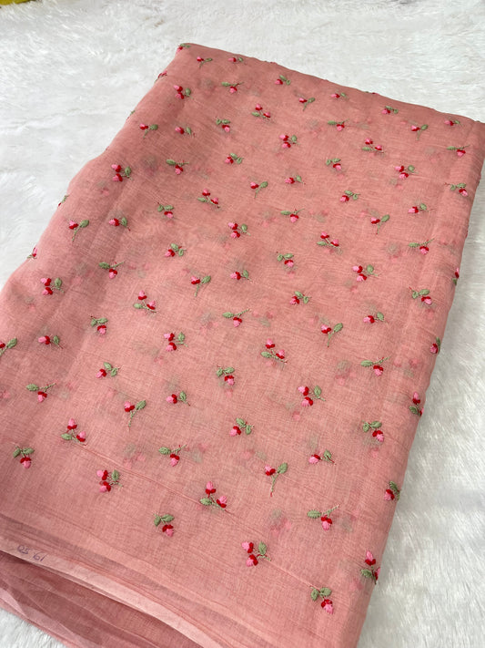 PURE MUL CHANDERI FABRIC