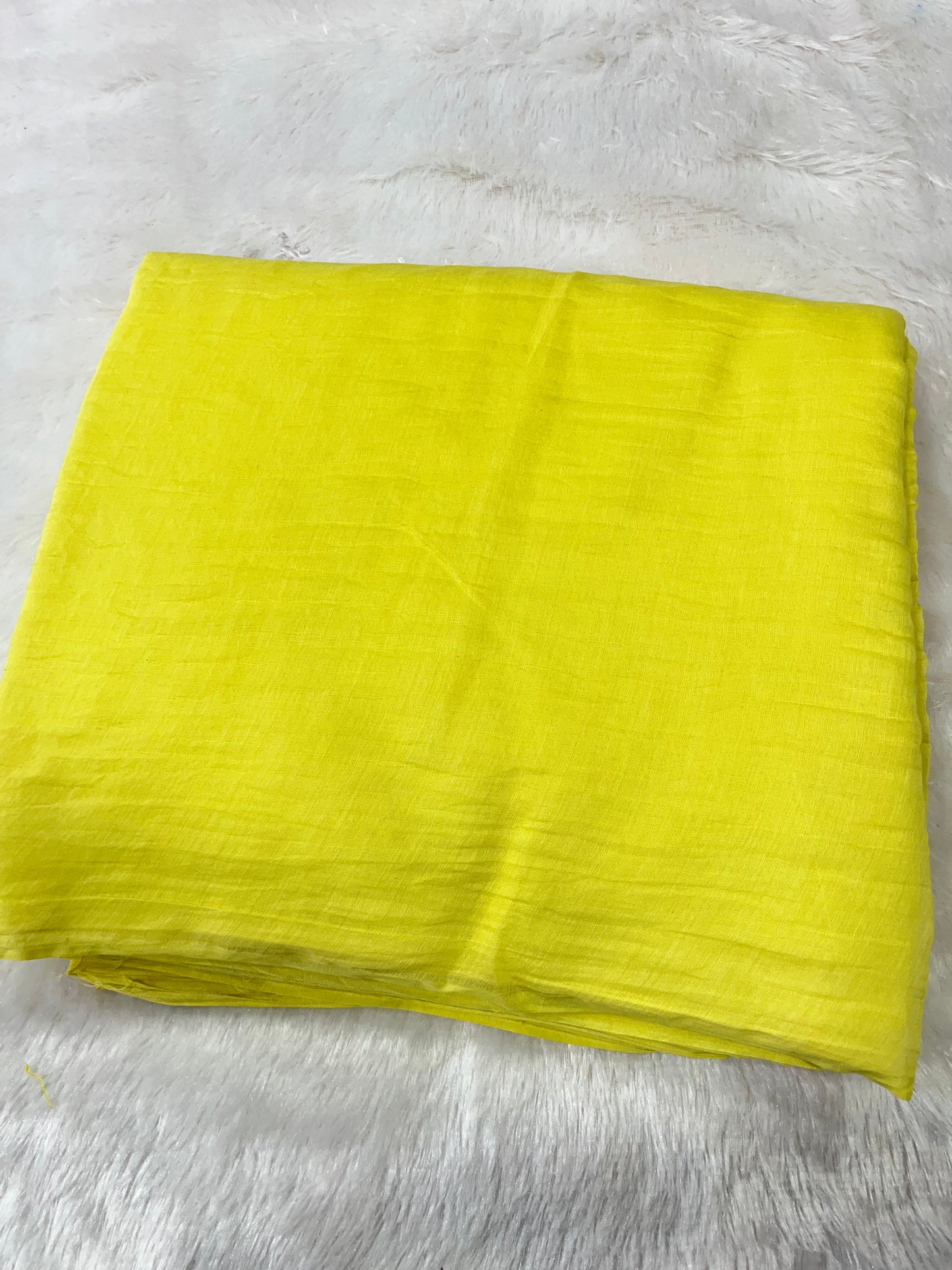 PURE MUL CHANDERI FABRIC (PLAIN)