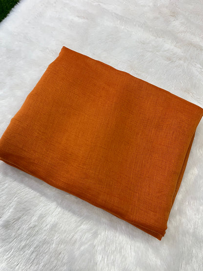 PURE MUL CHANDERI FABRIC (PLAIN)