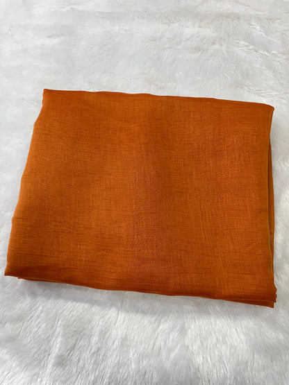 PURE MUL CHANDERI FABRIC (PLAIN)