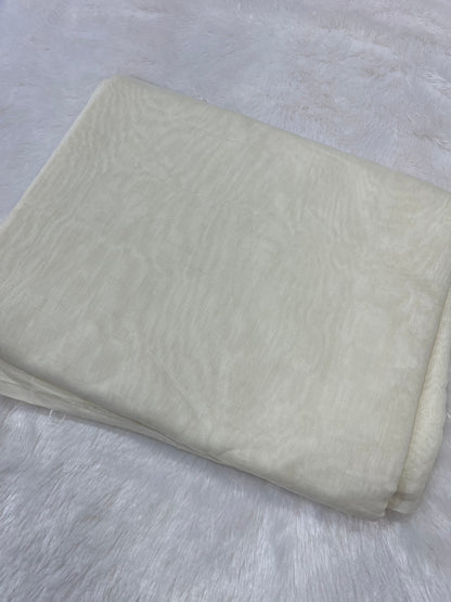 PURE MUL CHANDERI FABRIC (PLAIN)