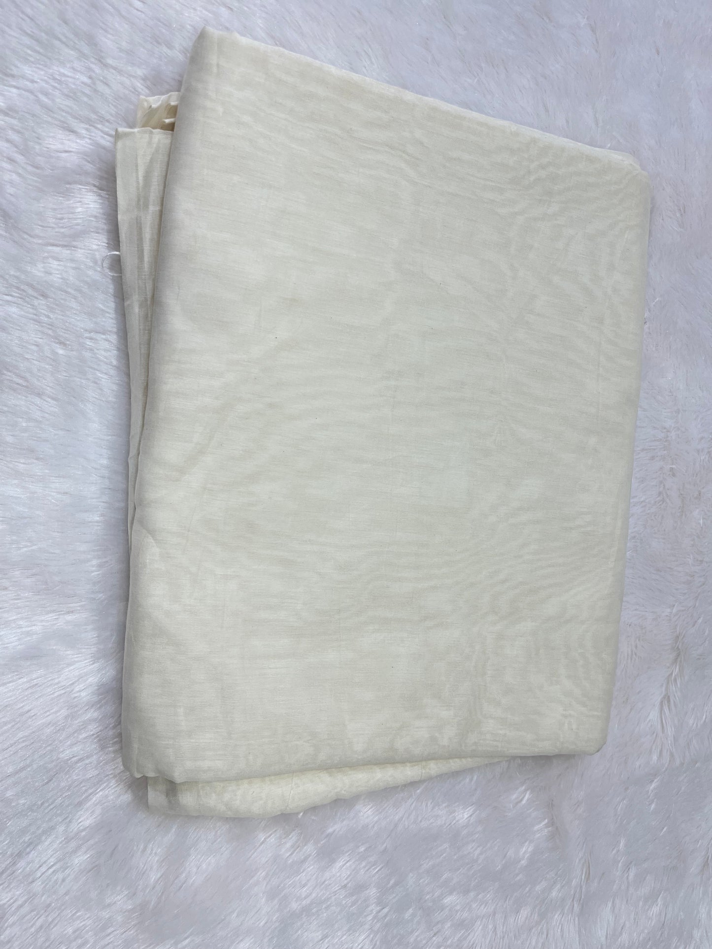 PURE MUL CHANDERI FABRIC (PLAIN)