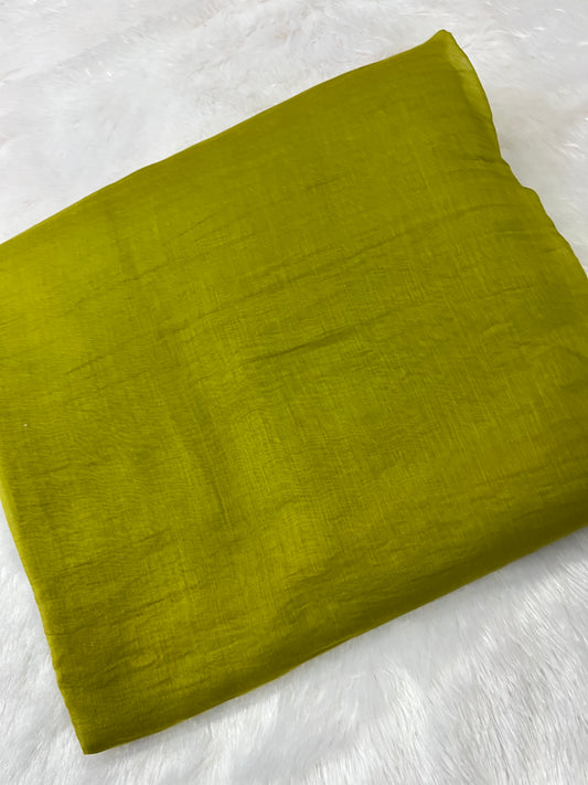 PURE MUL CHANDERI FABRIC (PLAIN)