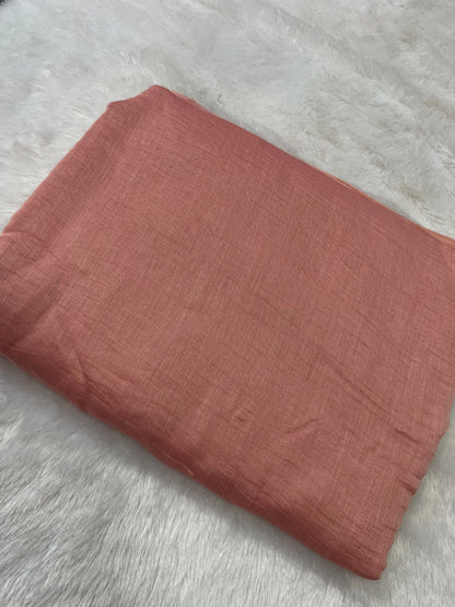 PURE MUL CHANDERI FABRIC (PLAIN)