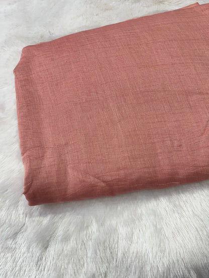 PURE MUL CHANDERI FABRIC (PLAIN)