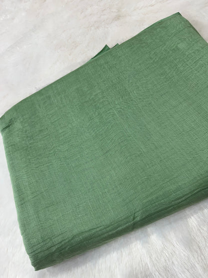 PURE MUL CHANDERI FABRIC (PLAIN)