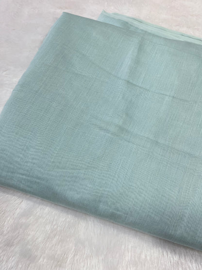 PURE MUL CHANDERI FABRIC (PLAIN)