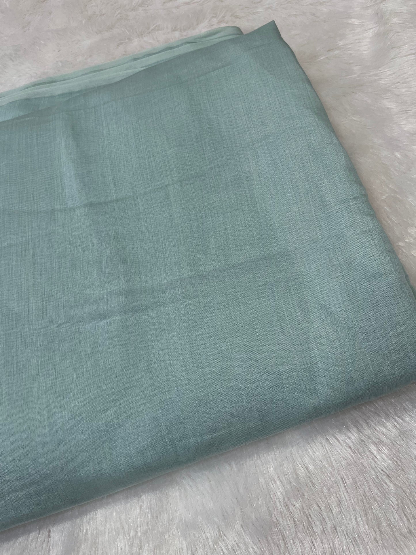 PURE MUL CHANDERI FABRIC (PLAIN)