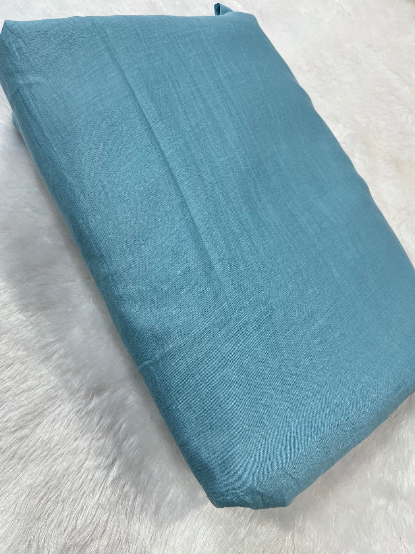 PURE MUL CHANDERI FABRIC (PLAIN)