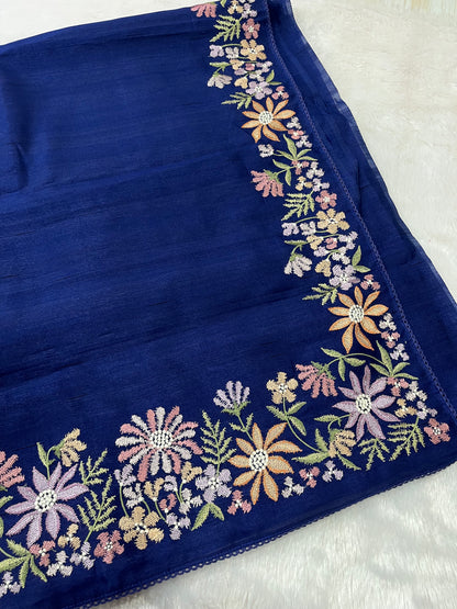 TUSSAR SILK  SAREE
