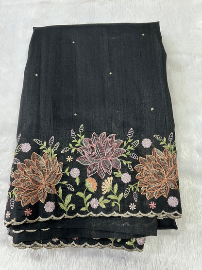TUSSAR SILK  SAREE