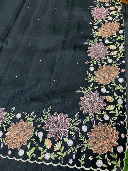 TUSSAR SILK  SAREE