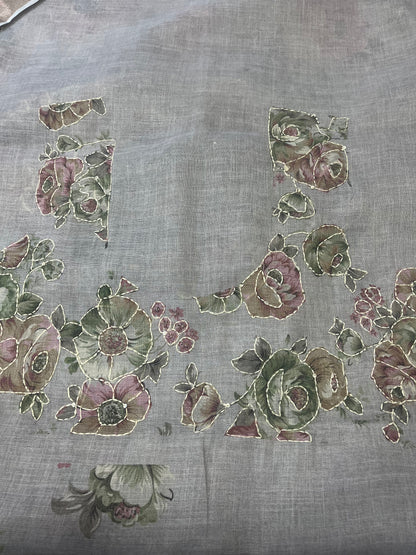 LINEN TISSUE SAREE