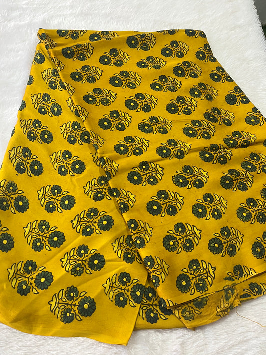 Hand block printed Modal