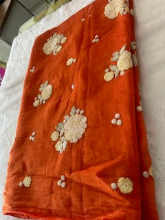 PURE MUL CHANDERI FABRIC