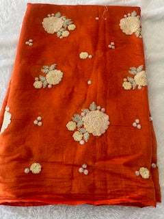 PURE MUL CHANDERI FABRIC