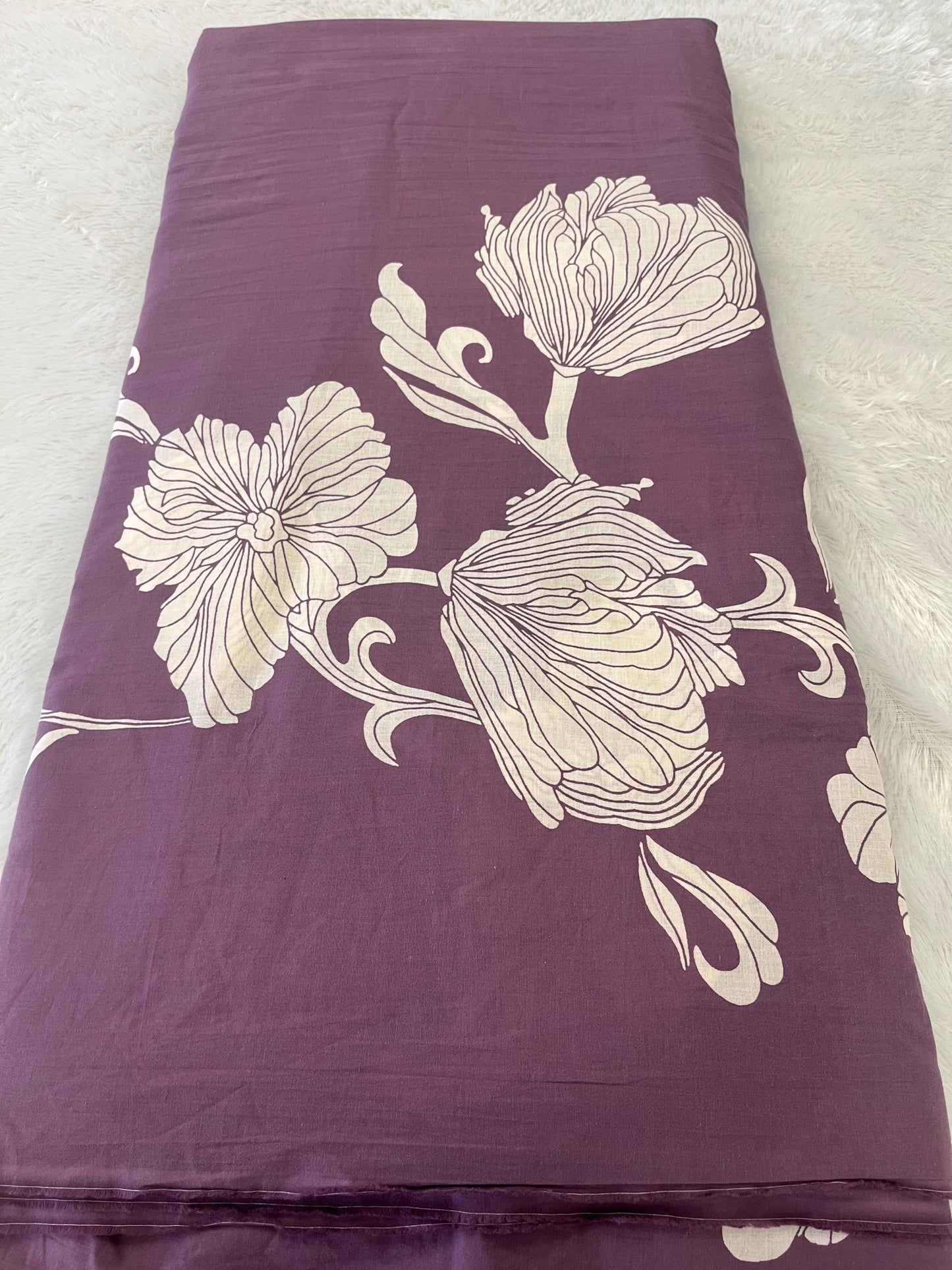 LAVENDER SHADE COTTON  FABRIC