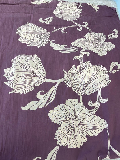 LAVENDER SHADE COTTON  FABRIC