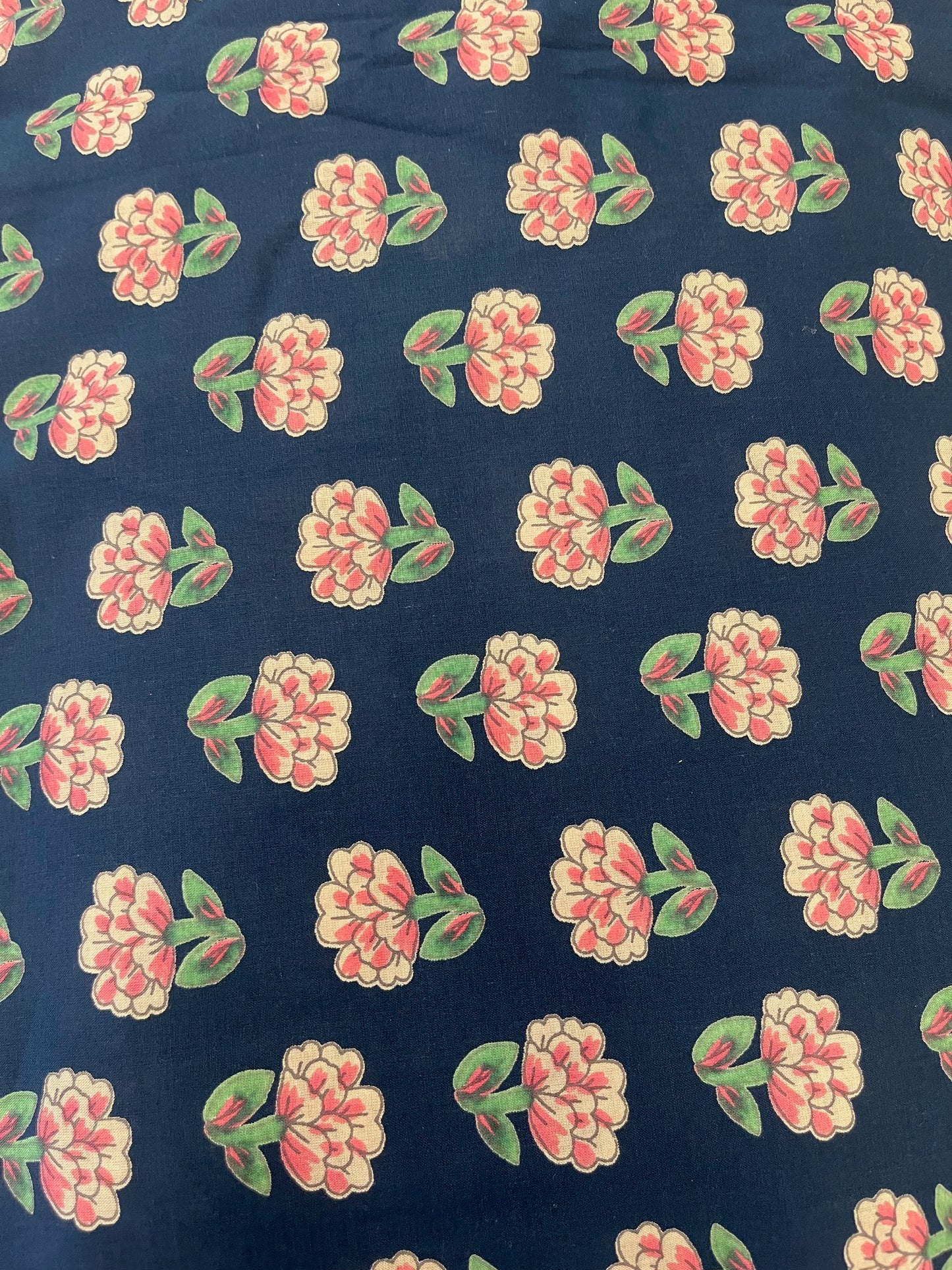 BLUE SHADE COTTON  FABRIC