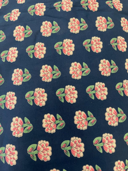 BLUE SHADE COTTON  FABRIC