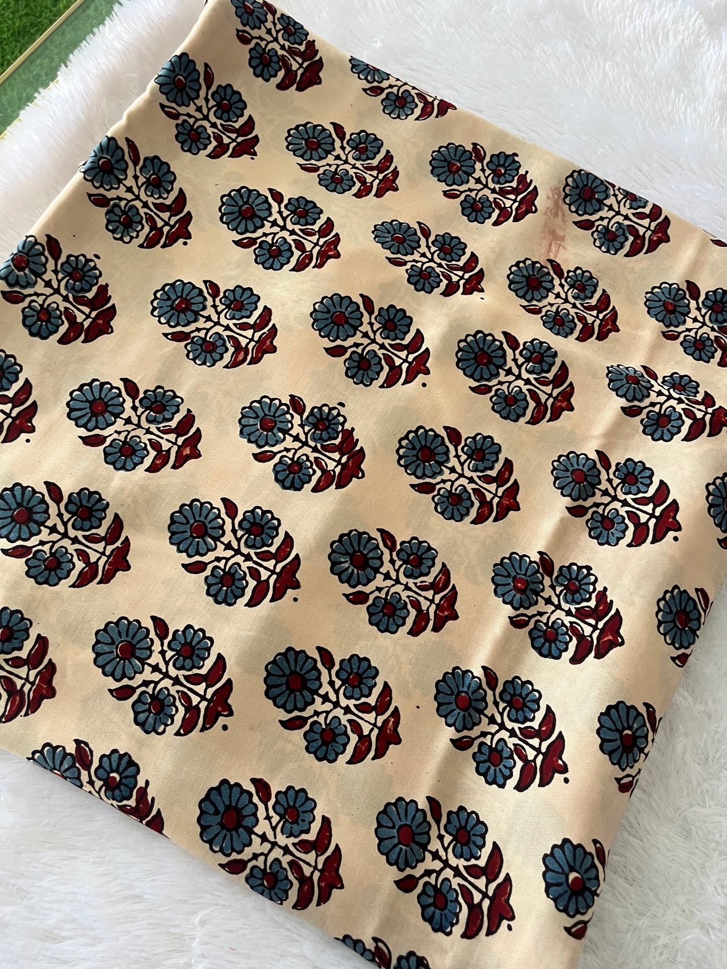 HAND BLOCK MODAL SILK