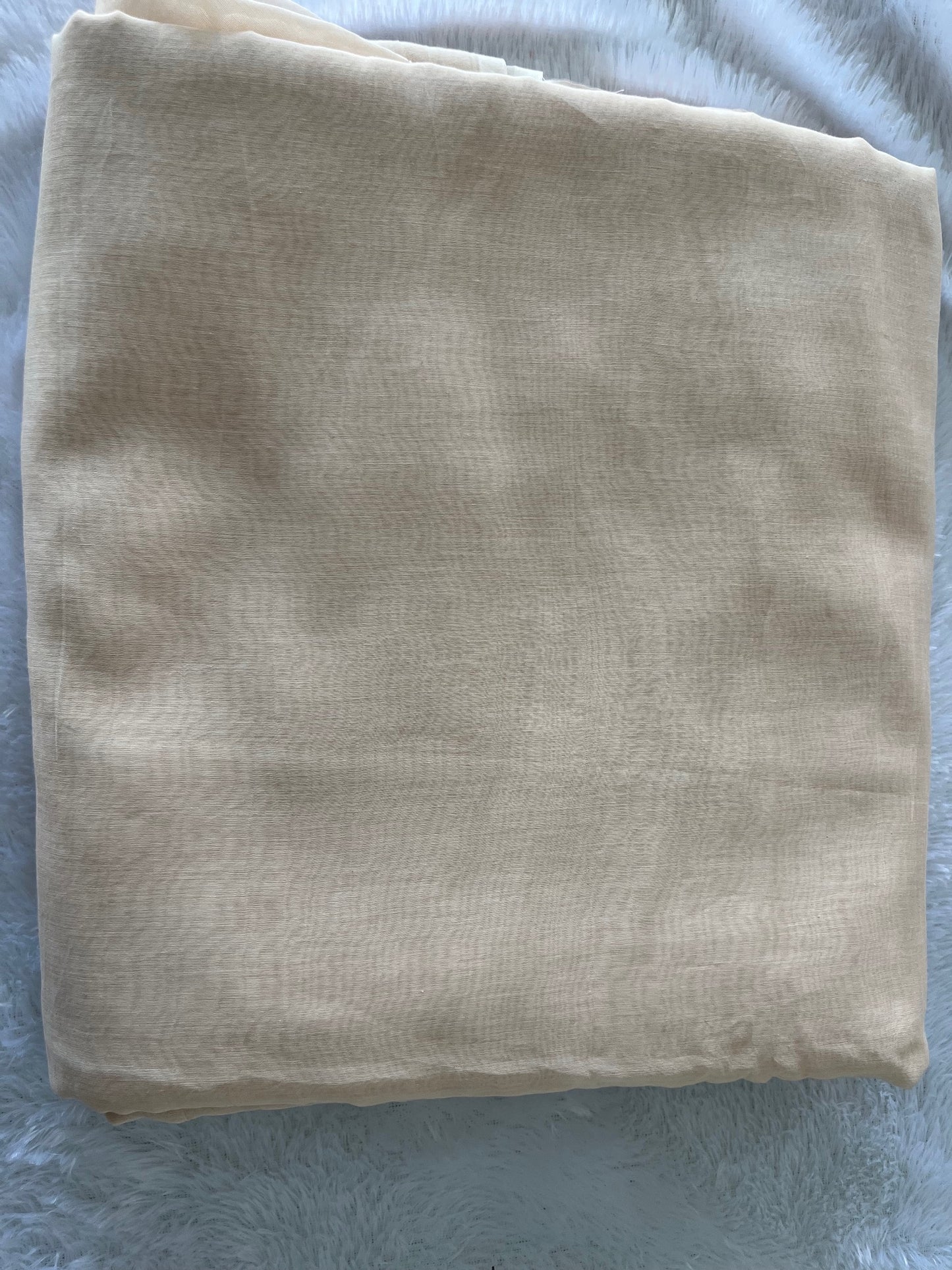 PURE MUL CHANDERI FABRIC (PLAIN)