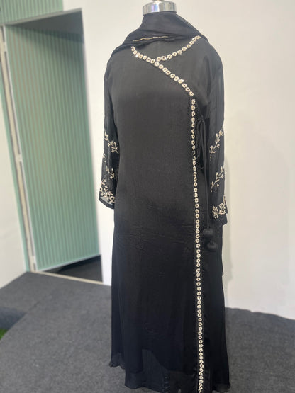 BLACK COLOUR 3 PIECE SET KURTI